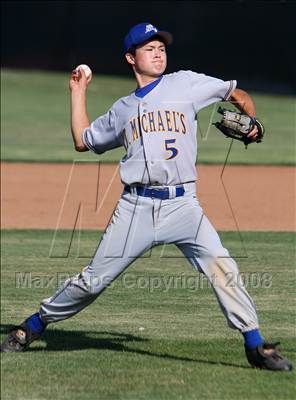 Thumbnail 1 in St. Michael's Prep @ Viewpoint (CIF SS Playoffs) photogallery.