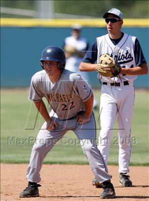 Thumbnail 2 in St. Michael's Prep @ Viewpoint (CIF SS Playoffs) photogallery.