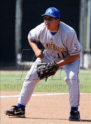 Thumbnail 3 in St. Michael's Prep @ Viewpoint (CIF SS Playoffs) photogallery.