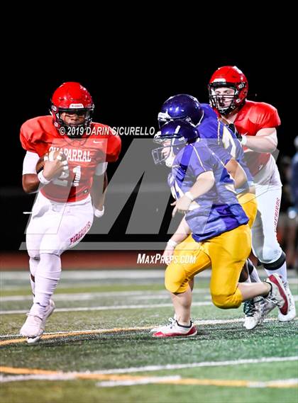 Thumbnail 3 in Desert Vista vs. Mesa @ Chaparral (Scrimmage) photogallery.