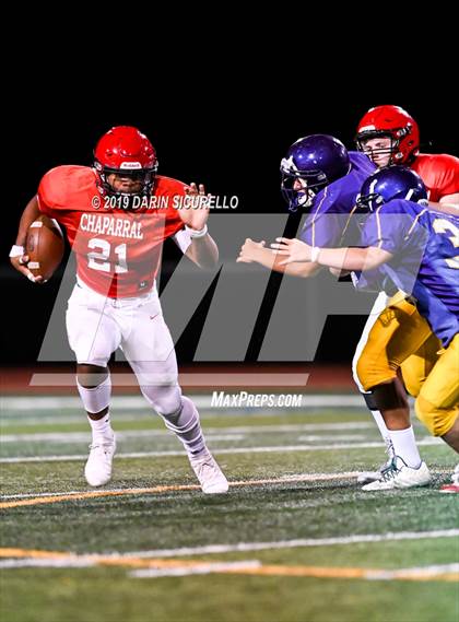 Thumbnail 1 in Desert Vista vs. Mesa @ Chaparral (Scrimmage) photogallery.