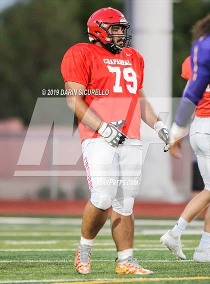 Thumbnail 1 in Desert Vista vs. Mesa @ Chaparral (Scrimmage) photogallery.