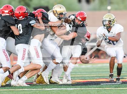 Thumbnail 1 in Desert Vista vs. Mesa @ Chaparral (Scrimmage) photogallery.