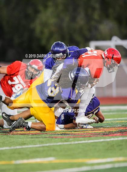 Thumbnail 2 in Desert Vista vs. Mesa @ Chaparral (Scrimmage) photogallery.
