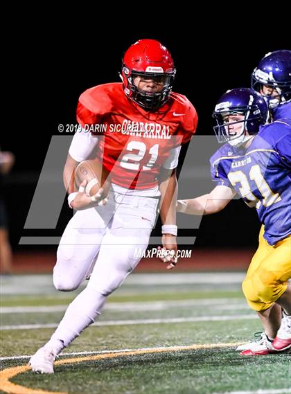 Thumbnail 1 in Desert Vista vs. Mesa @ Chaparral (Scrimmage) photogallery.
