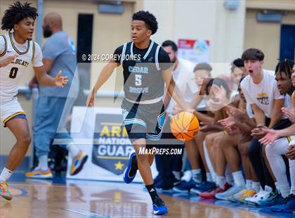 Thumbnail 2 in Cedar Grove vs Wheeler (GA Elite 8 Tip Off Classic) photogallery.