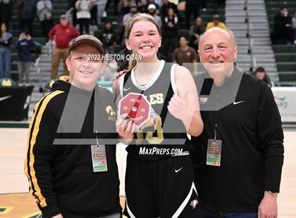 Thumbnail 3 in St. Monica vs. Oak Park (CIF-SS D5A Final) photogallery.