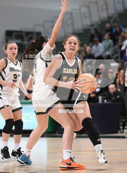 Thumbnail 2 in St. Monica vs. Oak Park (CIF-SS D5A Final) photogallery.