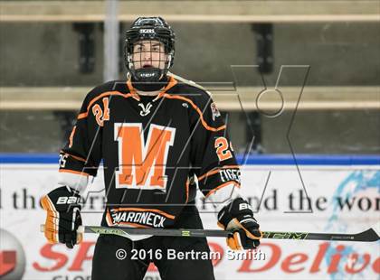 Thumbnail 2 in Mamaroneck vs. Pittsford (NYSPHSAA Division 1 Semifinal) photogallery.