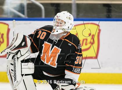 Thumbnail 3 in Mamaroneck vs. Pittsford (NYSPHSAA Division 1 Semifinal) photogallery.