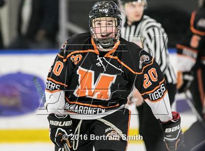 Thumbnail 2 in Mamaroneck vs. Pittsford (NYSPHSAA Division 1 Semifinal) photogallery.