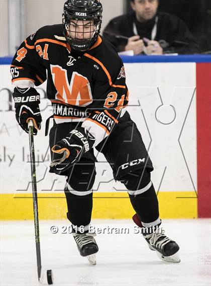 Thumbnail 3 in Mamaroneck vs. Pittsford (NYSPHSAA Division 1 Semifinal) photogallery.