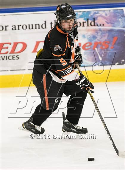 Thumbnail 2 in Mamaroneck vs. Pittsford (NYSPHSAA Division 1 Semifinal) photogallery.