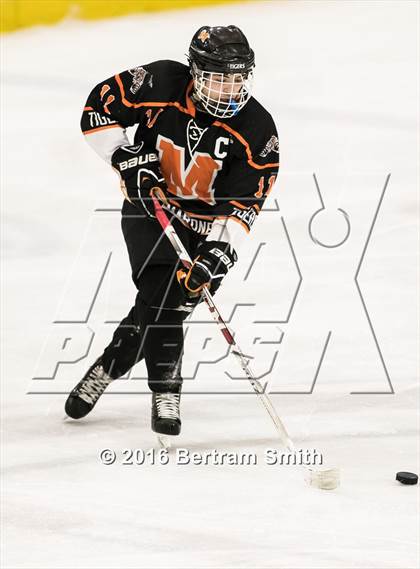 Thumbnail 3 in Mamaroneck vs. Pittsford (NYSPHSAA Division 1 Semifinal) photogallery.