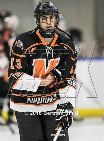 Thumbnail 3 in Mamaroneck vs. Pittsford (NYSPHSAA Division 1 Semifinal) photogallery.