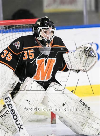 Thumbnail 3 in Mamaroneck vs. Pittsford (NYSPHSAA Division 1 Semifinal) photogallery.