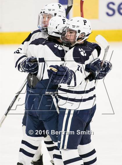 Thumbnail 2 in Mamaroneck vs. Pittsford (NYSPHSAA Division 1 Semifinal) photogallery.