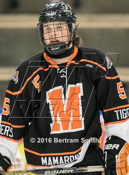 Thumbnail 2 in Mamaroneck vs. Pittsford (NYSPHSAA Division 1 Semifinal) photogallery.