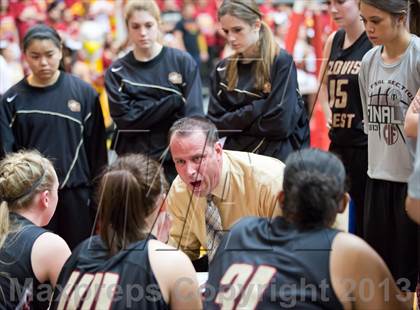 Thumbnail 2 in Clovis West vs Stockdale (CIF CS D1 Final) photogallery.