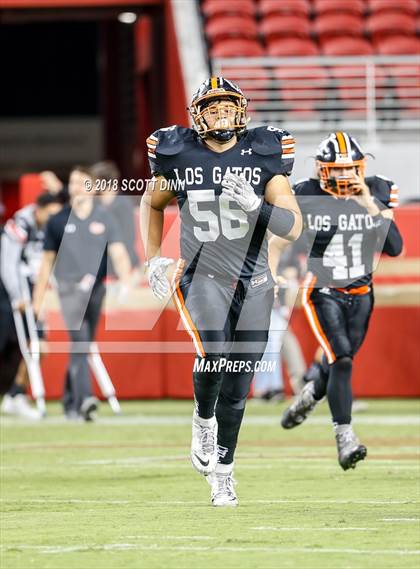 Thumbnail 2 in Homestead vs Los Gatos (Levi's Stadium Series) photogallery.