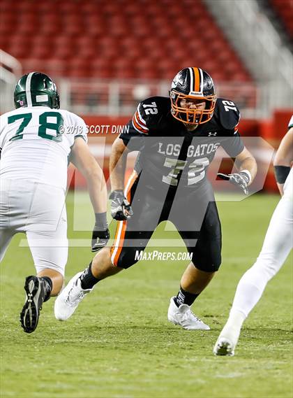 Thumbnail 3 in Homestead vs Los Gatos (Levi's Stadium Series) photogallery.