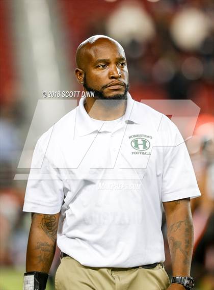 Thumbnail 2 in Homestead vs Los Gatos (Levi's Stadium Series) photogallery.