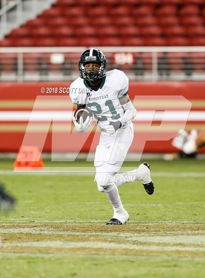 Thumbnail 2 in Homestead vs Los Gatos (Levi's Stadium Series) photogallery.