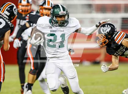 Thumbnail 2 in Homestead vs Los Gatos (Levi's Stadium Series) photogallery.