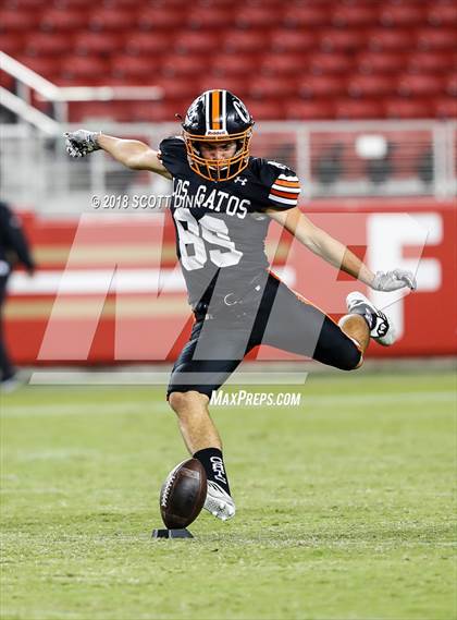 Thumbnail 2 in Homestead vs Los Gatos (Levi's Stadium Series) photogallery.