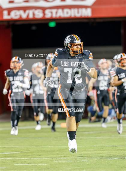 Thumbnail 2 in Homestead vs Los Gatos (Levi's Stadium Series) photogallery.