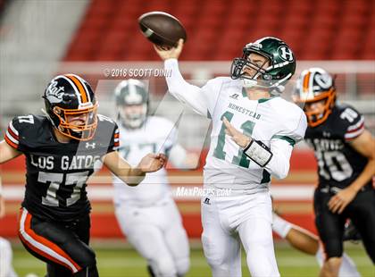 Thumbnail 1 in Homestead vs Los Gatos (Levi's Stadium Series) photogallery.