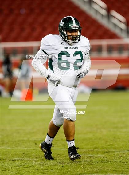 Thumbnail 3 in Homestead vs Los Gatos (Levi's Stadium Series) photogallery.