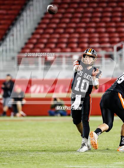 Thumbnail 2 in Homestead vs Los Gatos (Levi's Stadium Series) photogallery.