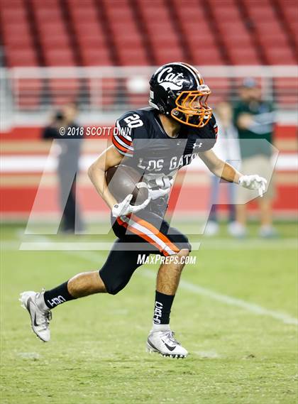 Thumbnail 1 in Homestead vs Los Gatos (Levi's Stadium Series) photogallery.