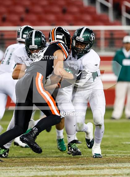 Thumbnail 3 in Homestead vs Los Gatos (Levi's Stadium Series) photogallery.