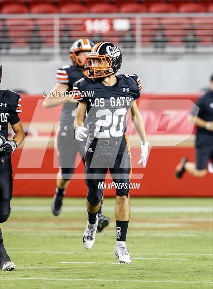 Thumbnail 2 in Homestead vs Los Gatos (Levi's Stadium Series) photogallery.