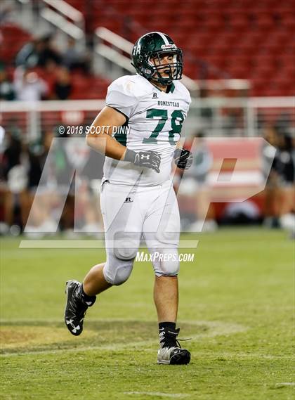Thumbnail 2 in Homestead vs Los Gatos (Levi's Stadium Series) photogallery.