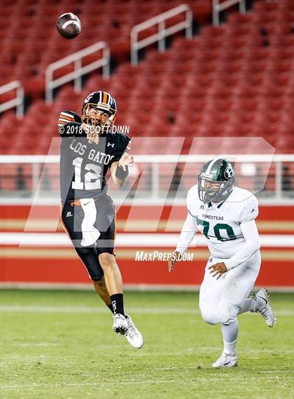 Thumbnail 3 in Homestead vs Los Gatos (Levi's Stadium Series) photogallery.
