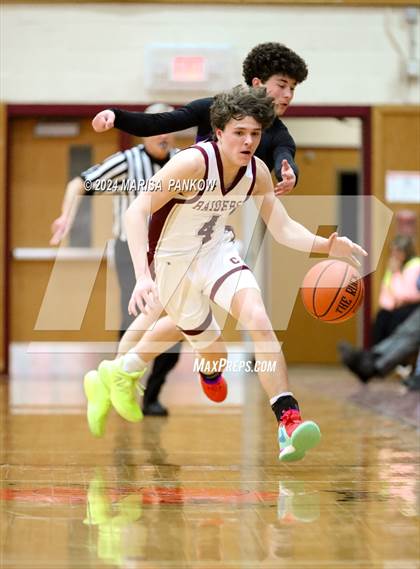 Thumbnail 3 in Hannibal vs Canastota (NYSPHSAA Section 3 B Play In Round) photogallery.