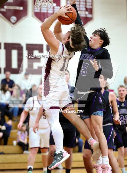Thumbnail 3 in Hannibal vs Canastota (NYSPHSAA Section 3 B Play In Round) photogallery.