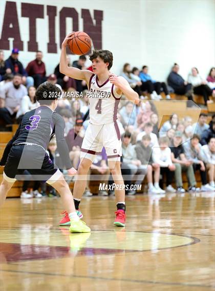 Thumbnail 1 in Hannibal vs Canastota (NYSPHSAA Section 3 B Play In Round) photogallery.