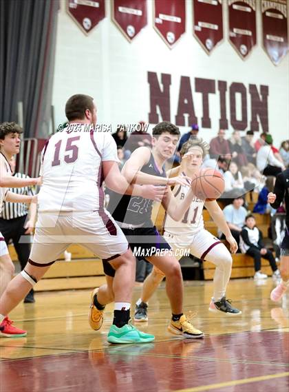 Thumbnail 3 in Hannibal vs Canastota (NYSPHSAA Section 3 B Play In Round) photogallery.