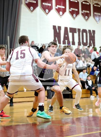 Thumbnail 2 in Hannibal vs Canastota (NYSPHSAA Section 3 B Play In Round) photogallery.