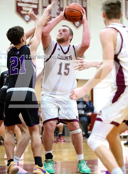 Thumbnail 2 in Hannibal vs Canastota (NYSPHSAA Section 3 B Play In Round) photogallery.