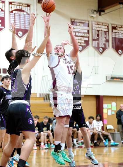 Thumbnail 2 in Hannibal vs Canastota (NYSPHSAA Section 3 B Play In Round) photogallery.