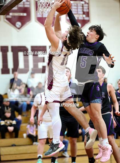 Thumbnail 1 in Hannibal vs Canastota (NYSPHSAA Section 3 B Play In Round) photogallery.