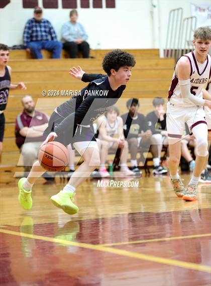 Thumbnail 1 in Hannibal vs Canastota (NYSPHSAA Section 3 B Play In Round) photogallery.