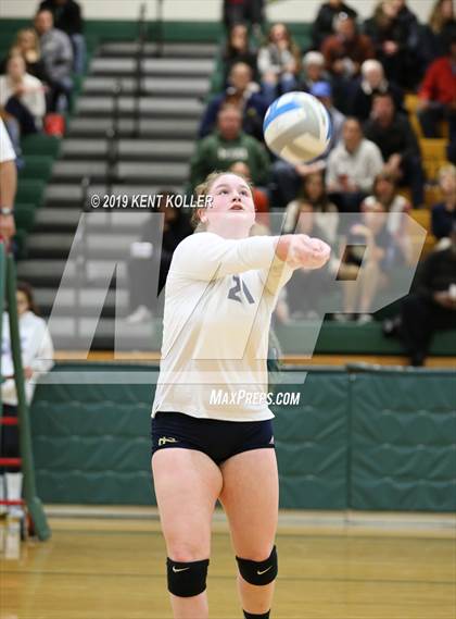 Thumbnail 2 in Notre Dame Prep vs. Detroit Country Day (MHSAA District Final) photogallery.