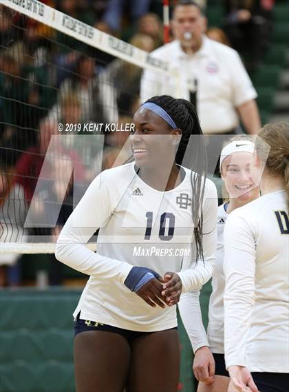 Thumbnail 2 in Notre Dame Prep vs. Detroit Country Day (MHSAA District Final) photogallery.