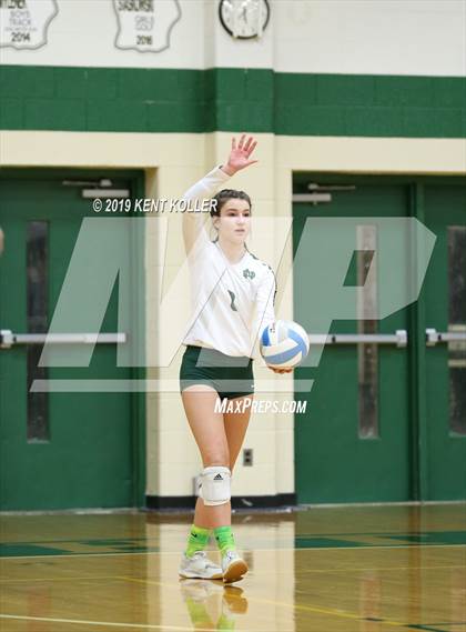 Thumbnail 1 in Notre Dame Prep vs. Detroit Country Day (MHSAA District Final) photogallery.